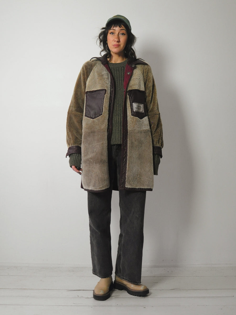 1990's Gianni Versace Shearling Coat – NOIROHIO VINTAGE