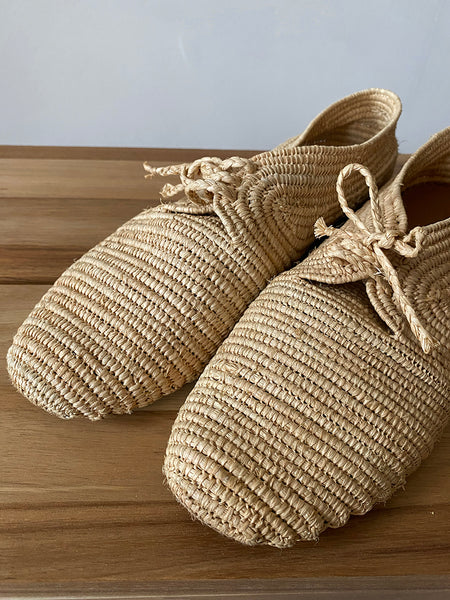 Carrie Forbes Raffia Loafers 38