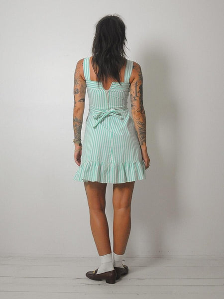1980's Lanz Striped Sundress