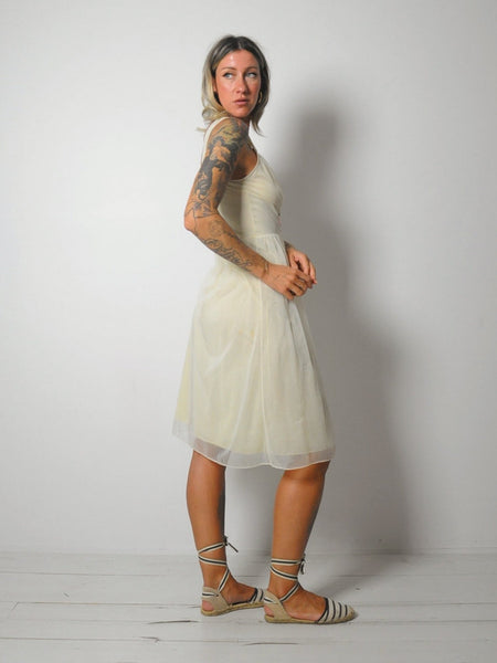 1950's Garden Party Prom Dress
