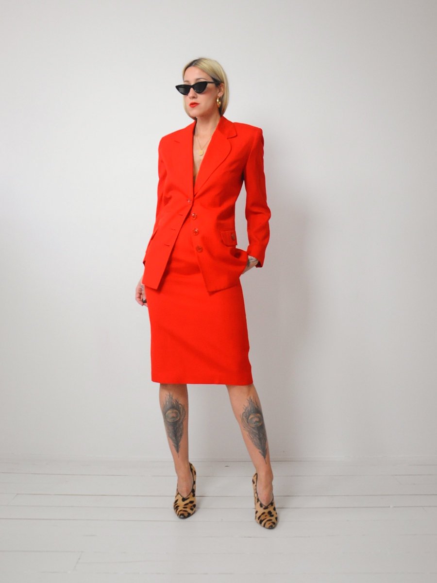 Christian Dior Power Suit – NOIROHIO VINTAGE