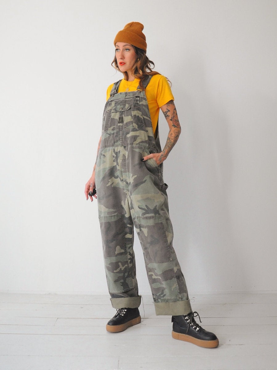 Woodland Camo Liberty Overalls – NOIROHIO VINTAGE