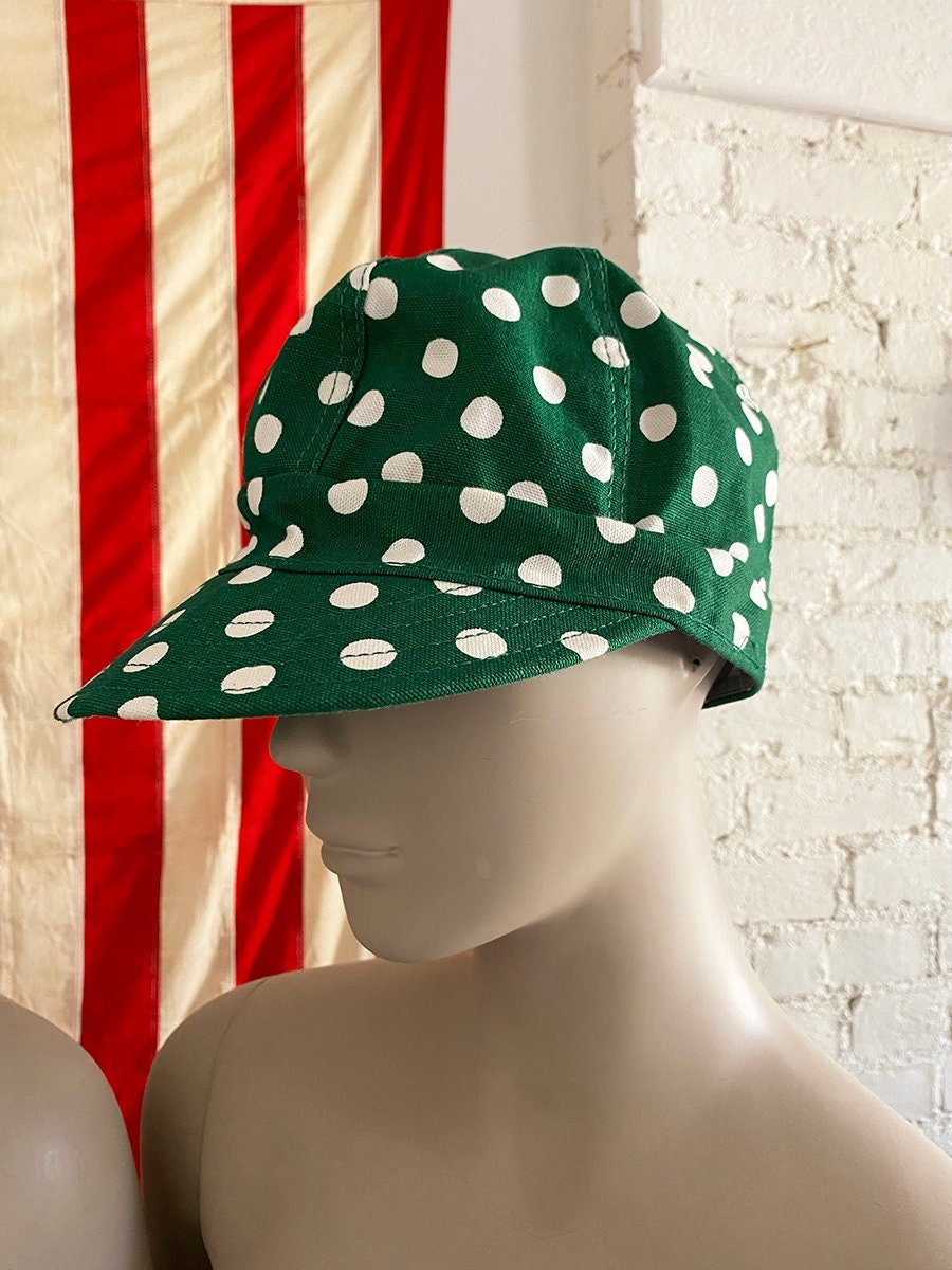 1970's Kromer Green Polka Dot Hat – NOIROHIO VINTAGE