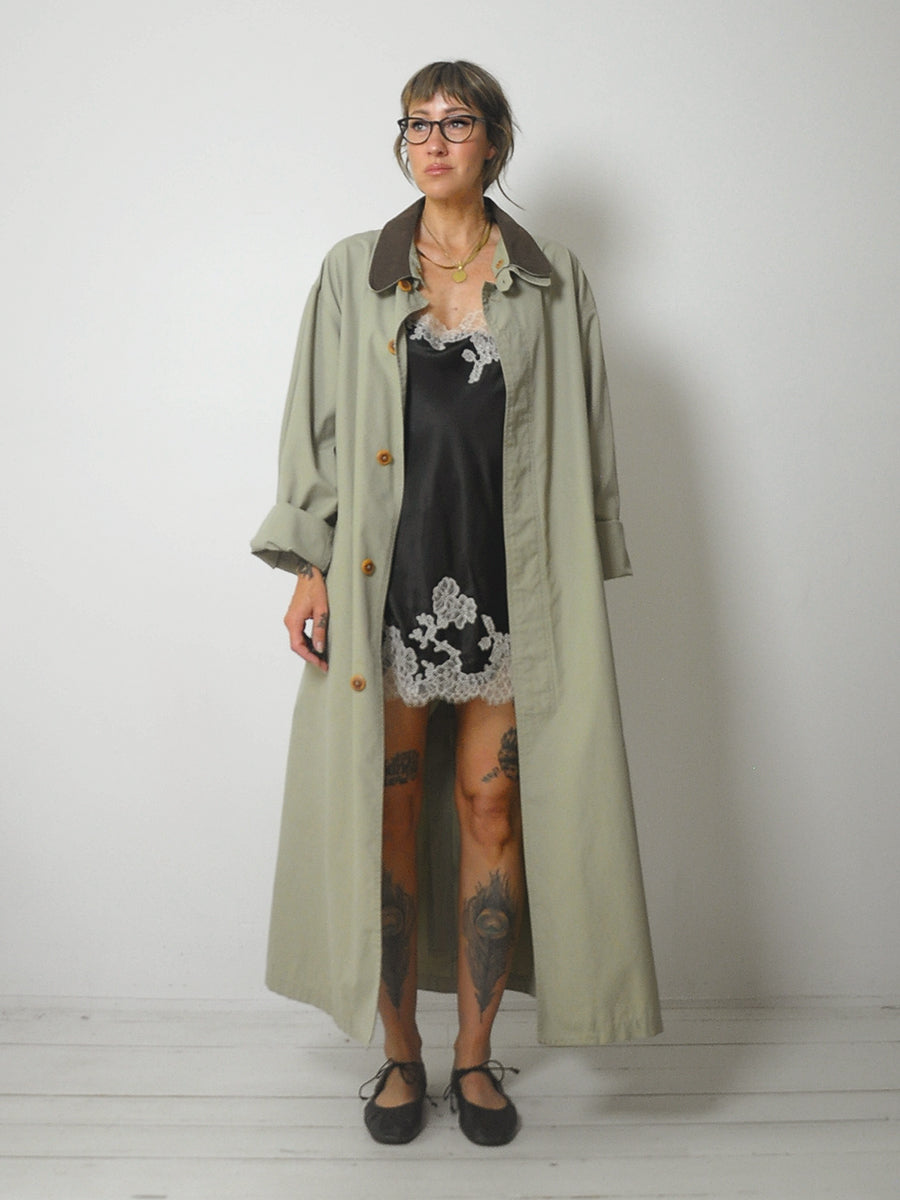 1990's Minimalist Trench Coat