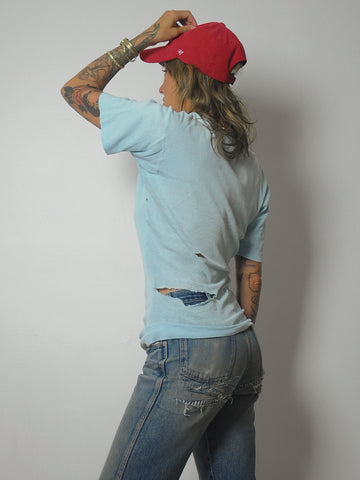 70's Tissue Thin Distressed Tee