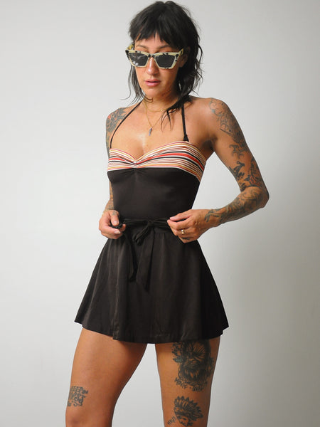 1970's Coco Skirted Swimsuit