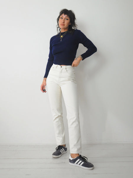 1990's Ivory Limited Jeans 26x30