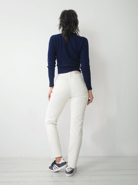 1990's Ivory Limited Jeans 26x30