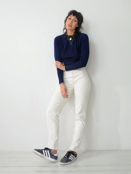 1990's Ivory Limited Jeans 26x30