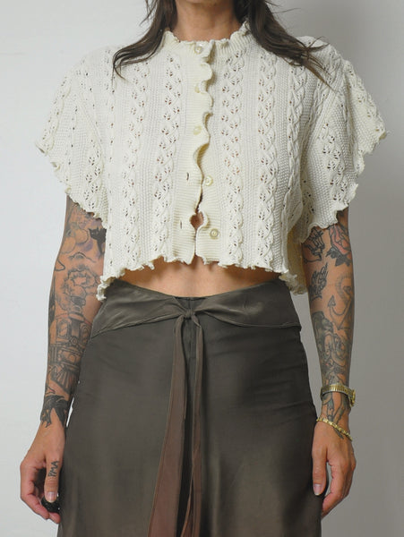90's Summer Cropped sweater
