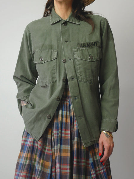 1970's OG-107 Military ARMY Shacket
