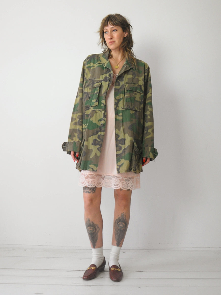 1980's US Army Woodland Camo Jacket