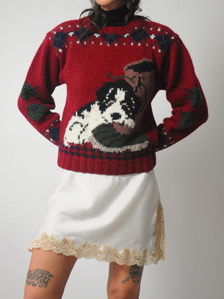 Woolrich Dog & Boot Sweater