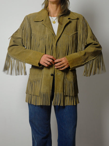1960's Suede Fringe Jacket