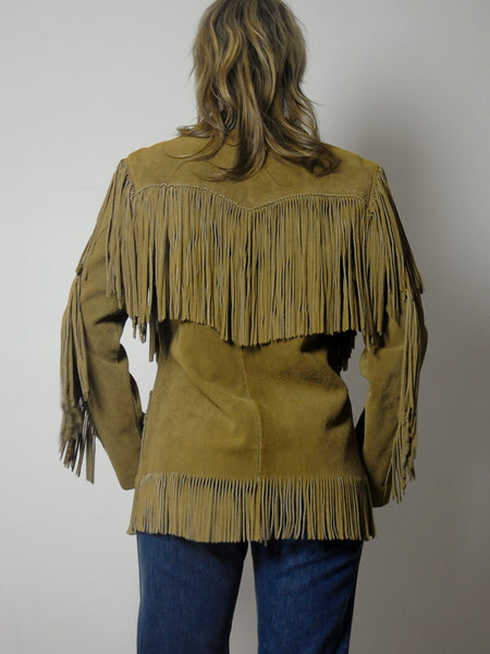 1960's Suede Fringe Jacket