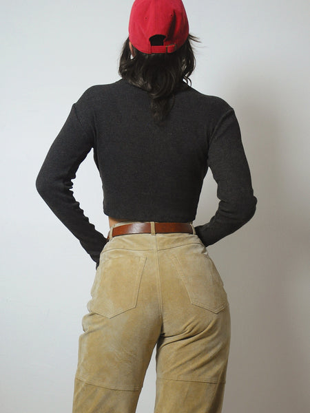 1990's Ralph Lauren Suede Pants