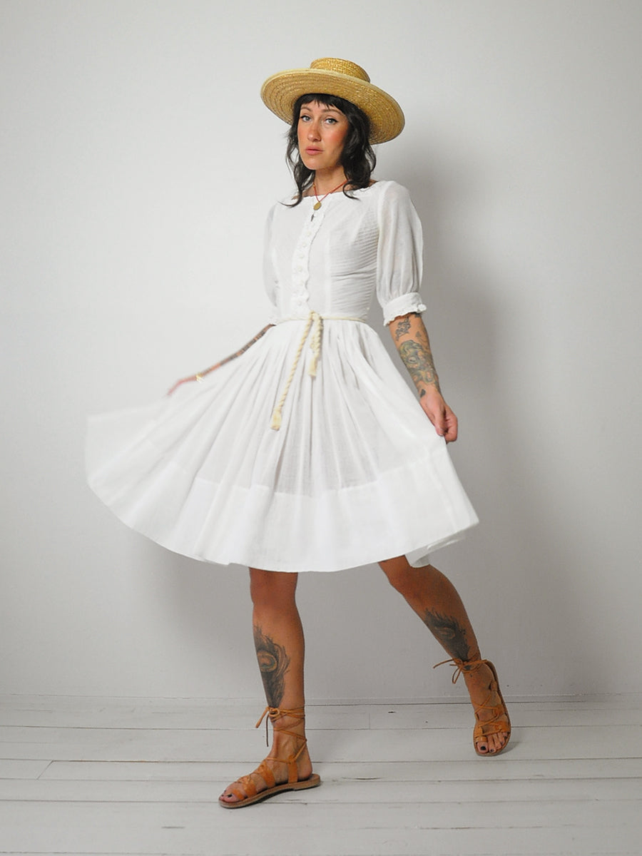 1950's Paloma Pintuck Petite dress