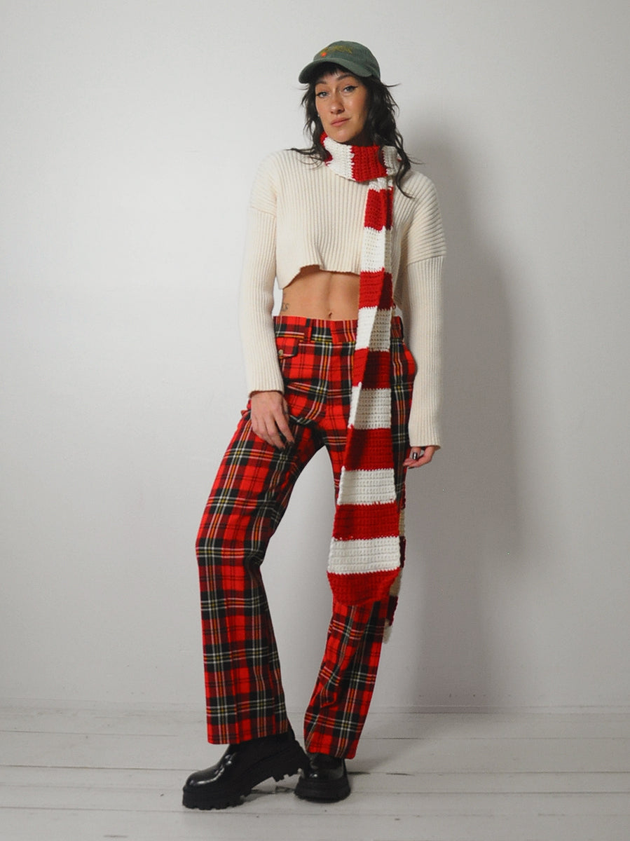 1970's Levi's Tartan Plaid Pants