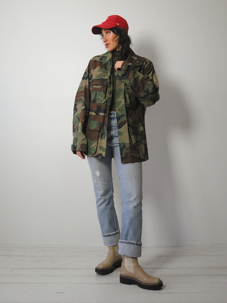 Canvas Camouflage Jacket