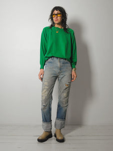 1970's/80's Destroyed Rustler Jeans 30x33