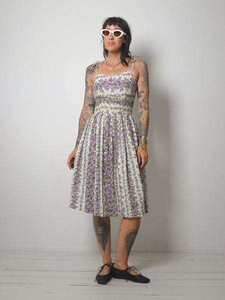1950's Rose Garden Sundress