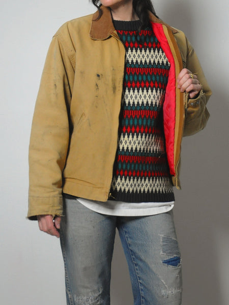 90's Carhartt Canvas Chore Coat