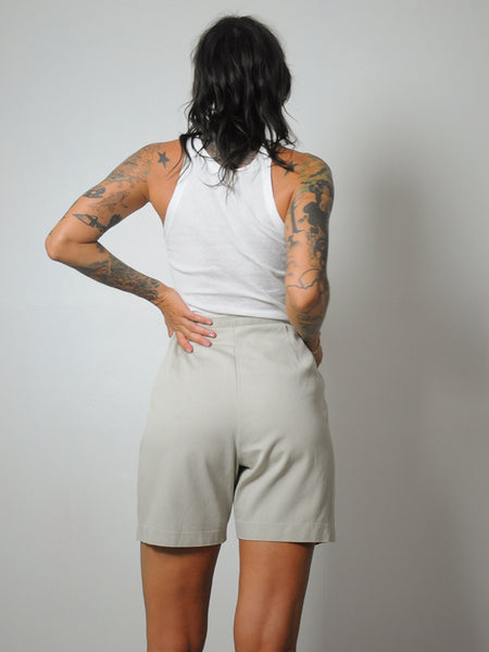 1950's Oyster Side Zip Shorts