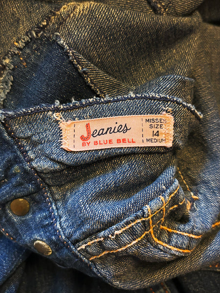 1950's Jeanies by Blue Bell Side Zips 26x28.5