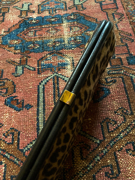 1960's Leopard Faux Fur Clutch
