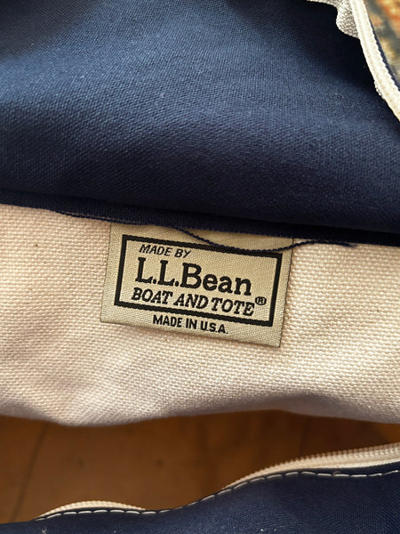 LL BEAN Boat & Tote Bag
