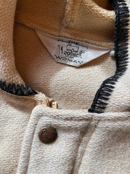 1980's Woolrich Hooded Blanket Coat
