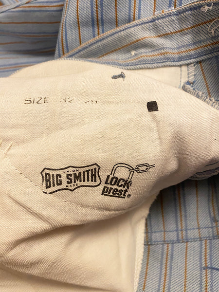 1960's Big Smith Pinstriped Jeans 31x29
