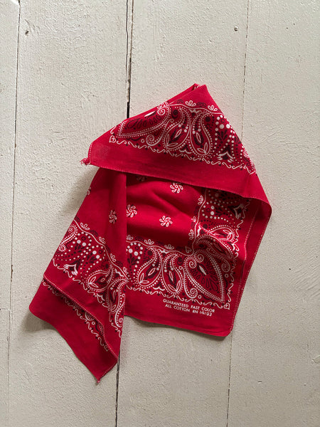 1970's Guaranteed Fast Color Bandana