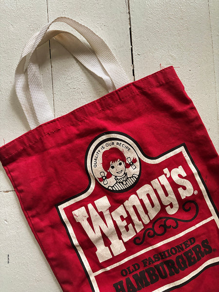 1980s Wendy's Tote Bag