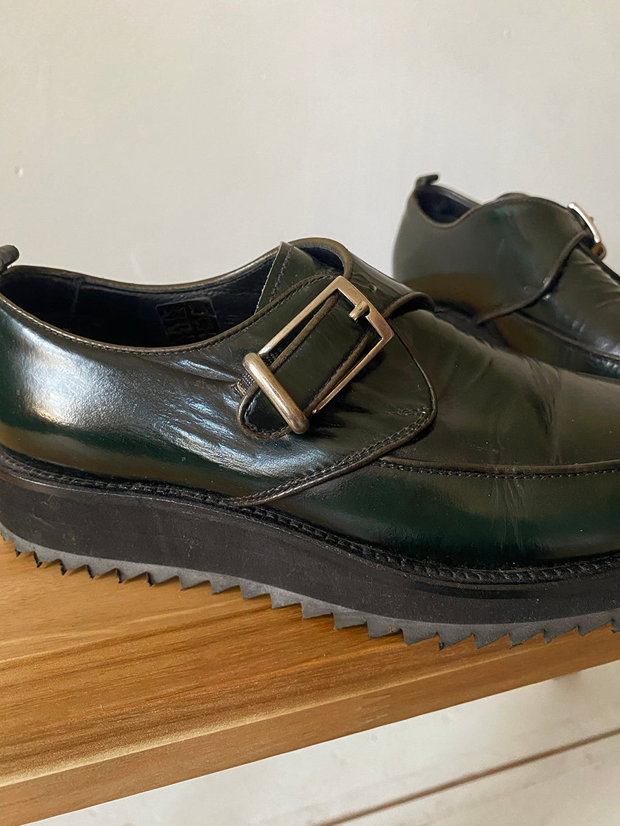 Sartori Gold Hunter Green Loafer 37