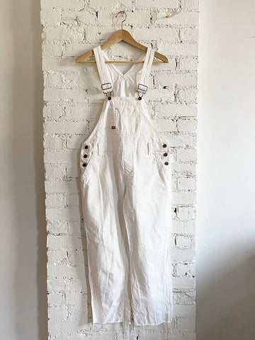 Dickie's White Painter Overalls