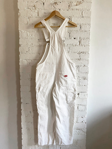 Dickie's White Painter Overalls