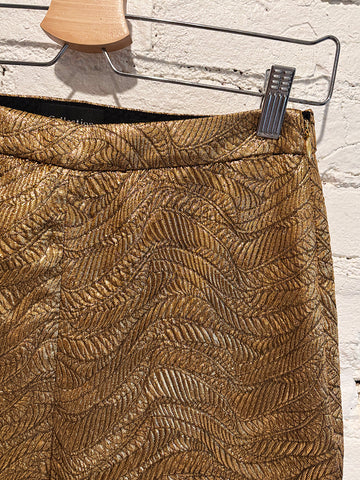 J.Crew Collection Lamé Trousers