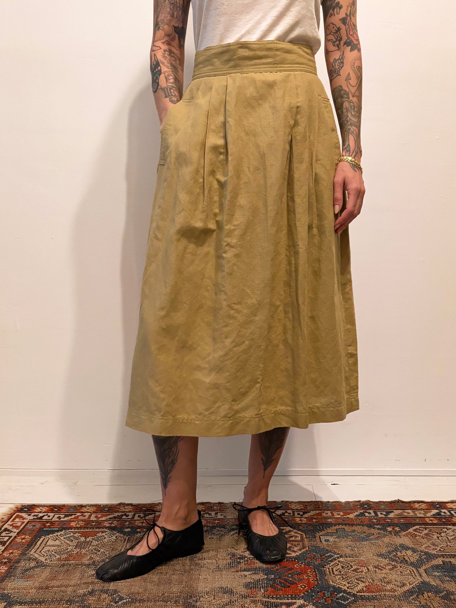 Micaela Greg Ellis Pleated Skirt