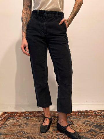 Everlane Black Corduroy Trousers