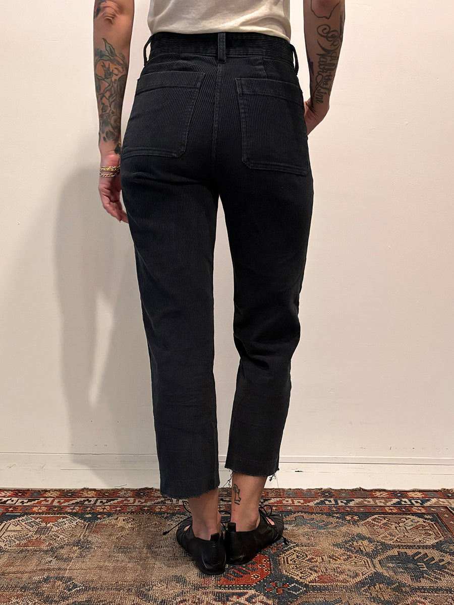 Everlane Black Corduroy Trousers