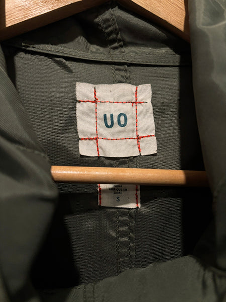 Lightweight Hooded Parka Raincoat
