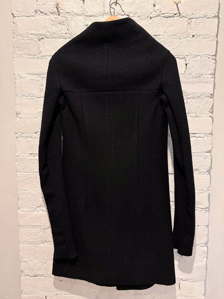 Rick Owens Eileen Wool Funnel Coat