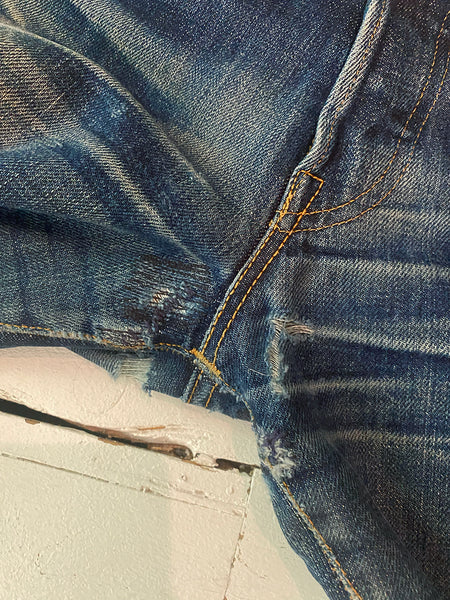 Faded Levi's 501xx Redline Jeans 28x25.5
