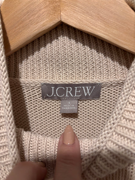 J. Crew Cotton Rollneck Sweater