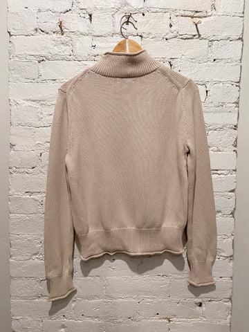 J. Crew Cotton Rollneck Sweater