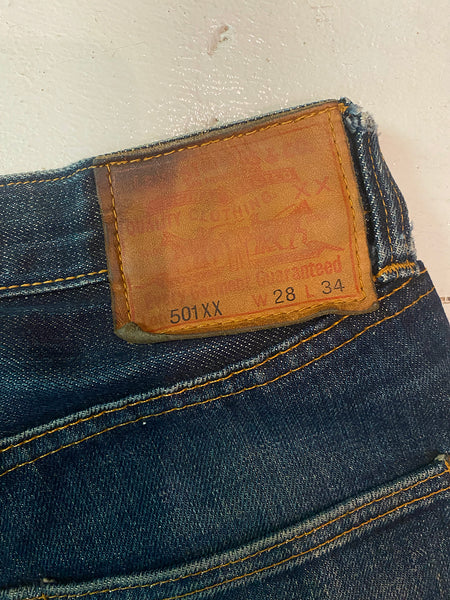 Faded Levi's 501xx Redline Jeans 28x25.5