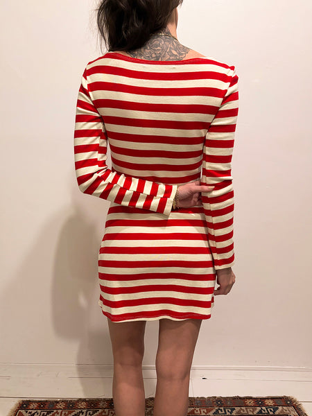 Reformation Red Stripe Mini