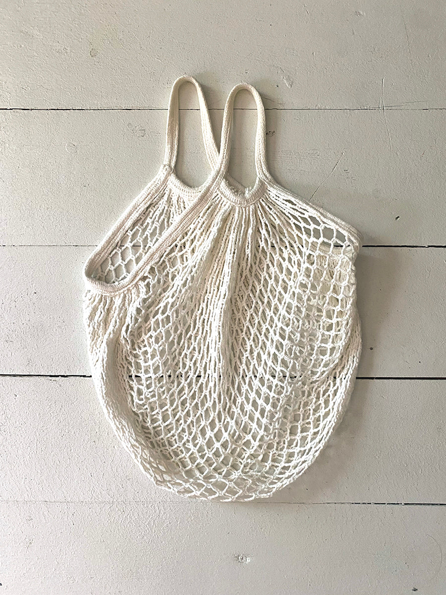 1970's Cotton Fishnet Bag