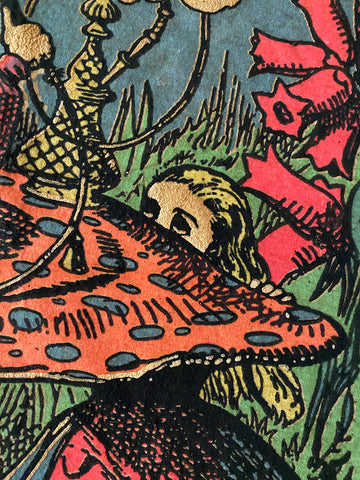 1970's Alice in Wonderland Wall Hanging